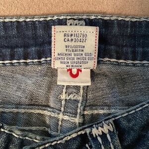 True Religion Jean Bermuda Short